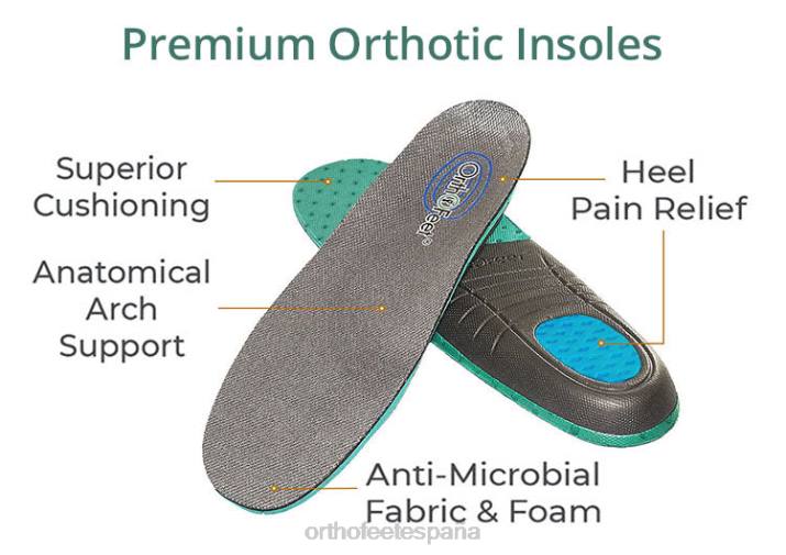 cazador hombres Orthofeet 00DT151 marrón botas