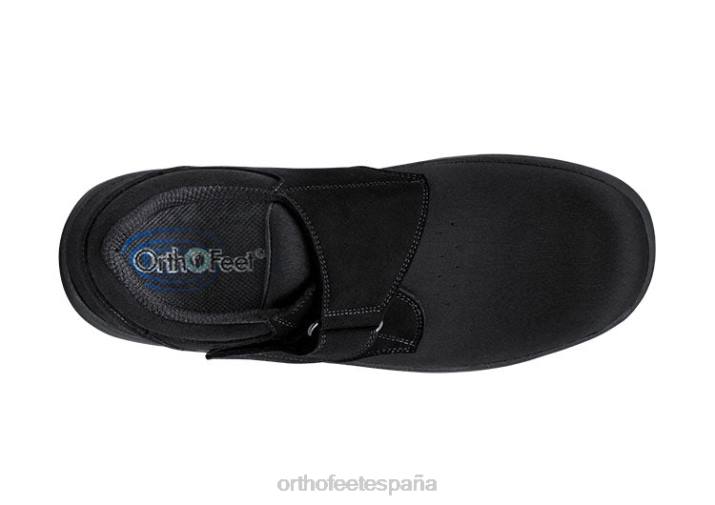 tramo bismarck hombres Orthofeet 00DT176 negro zapatos casuales