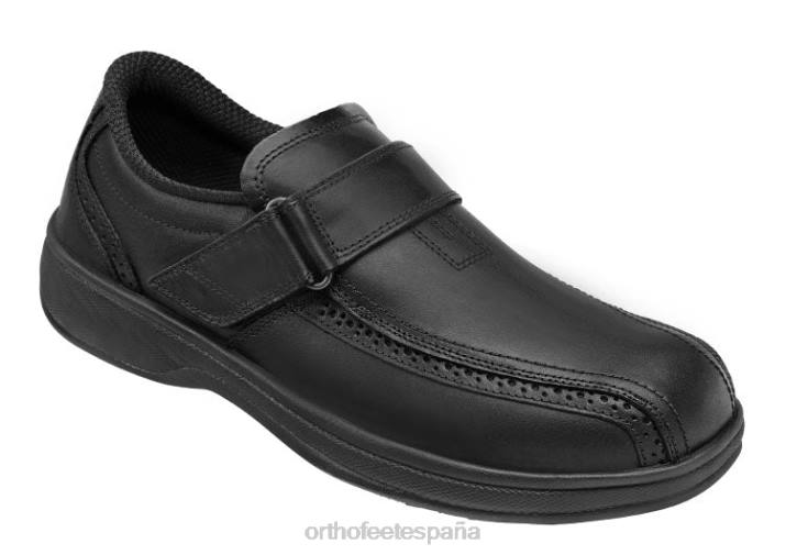 centro de lincoln hombres Orthofeet 00DT173 negro Zapatos de vestir