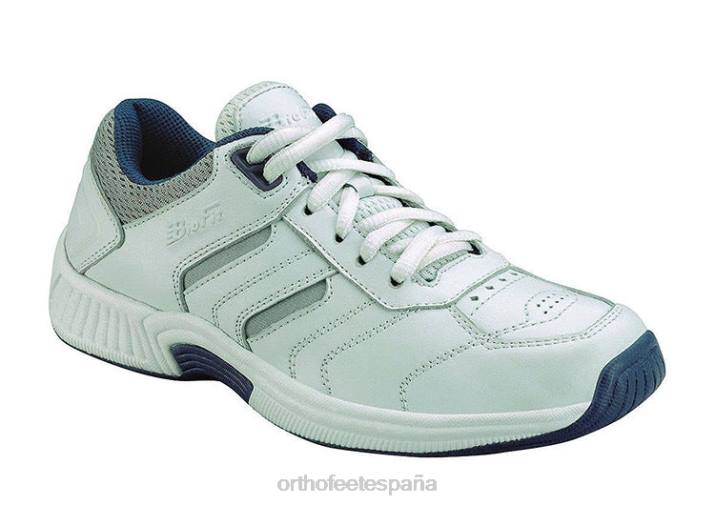 empalizadas del pacífico hombres Orthofeet 00DT141 blanco zapatillas