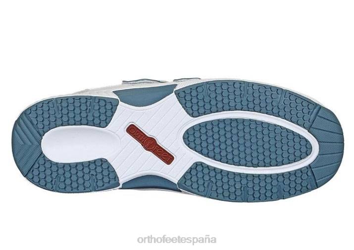 álamo hombres Orthofeet 00DT144 blanco zapatillas