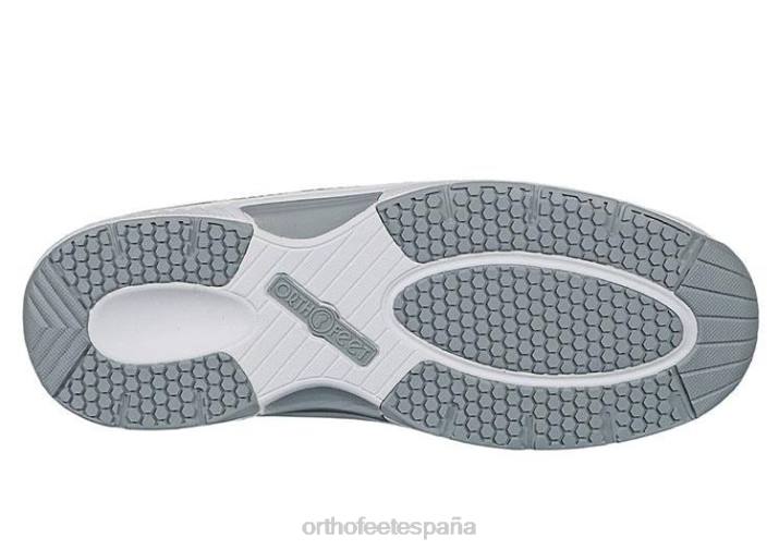 punto elástico de lava hombres Orthofeet 00DT131 gris zapatillas