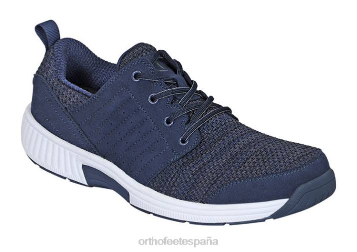 punto elástico tacoma hombres Orthofeet 00DT138 azul zapatillas