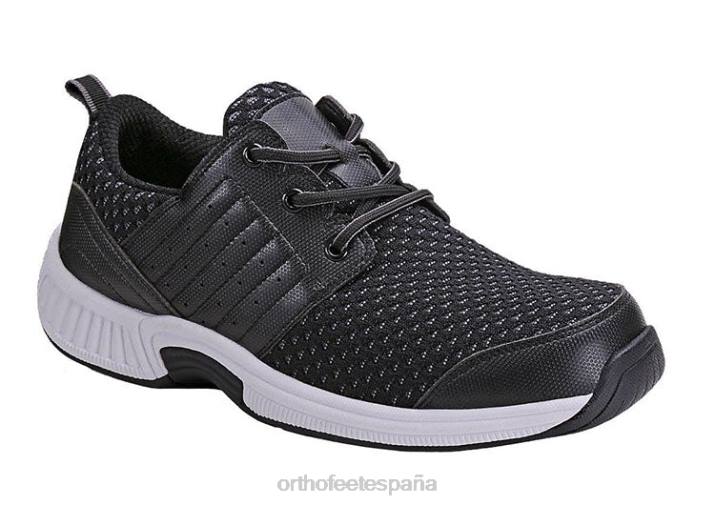 punto elástico tacoma hombres Orthofeet 00DT139 negro zapatillas