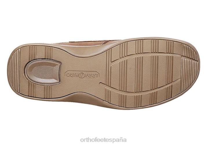 toscana hombres Orthofeet 00DT178 marrón zapatillas