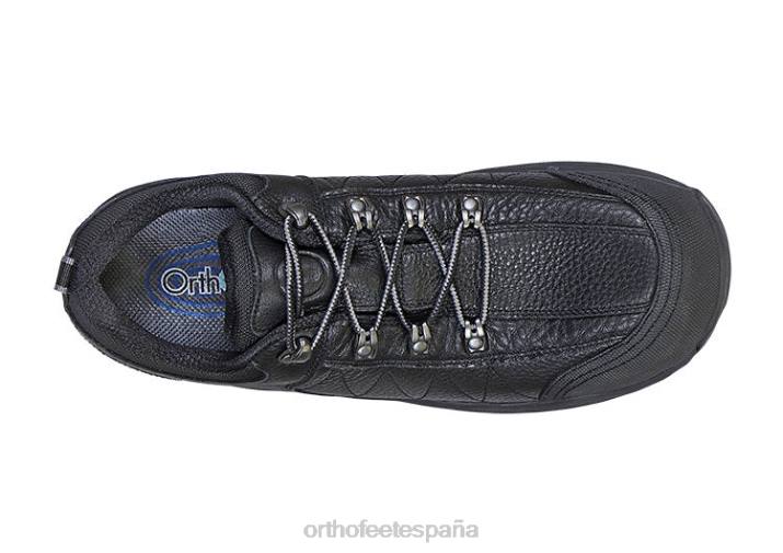 zapatos de trabajo de dolomita hombres Orthofeet 00DT160 negro zapatos de trabajo