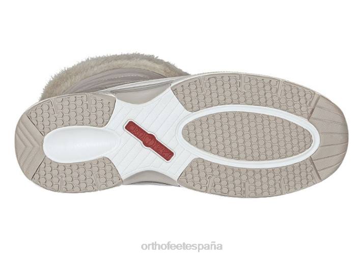 alpes impermeable mujer Orthofeet 00DT85 beige botas