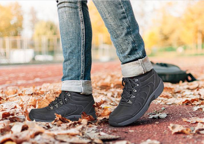 delta impermeable mujer Orthofeet 00DT76 negro botas