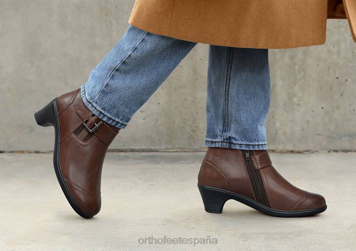 emma mujer Orthofeet 00DT88 marrón botas