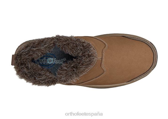 siena mujer Orthofeet 00DT86 marrón botas
