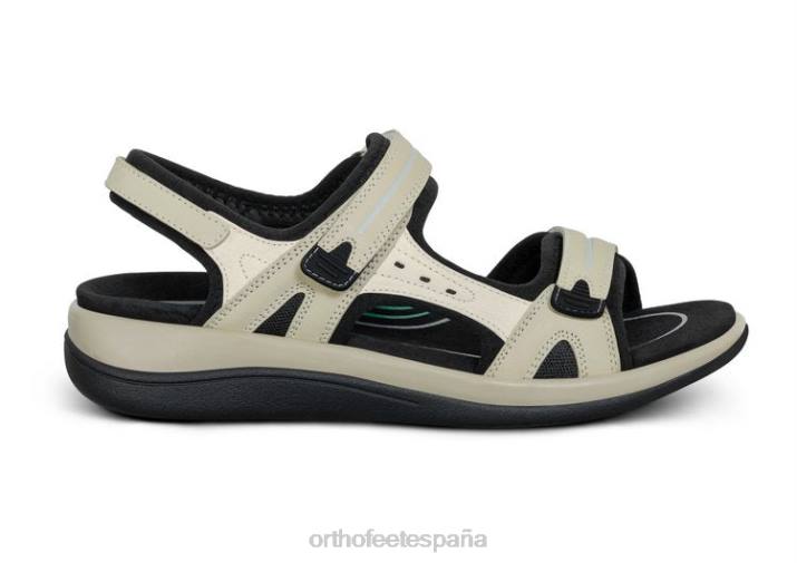Venecia mujer Orthofeet 00DT4 hueso sandalias