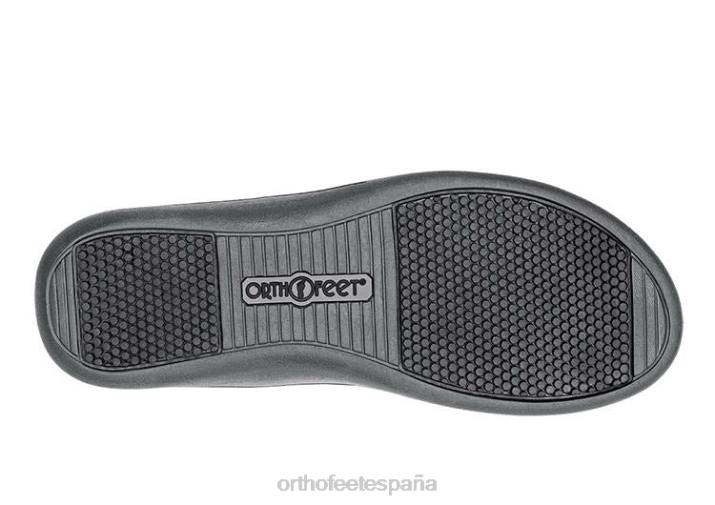 amalfi mujer Orthofeet 00DT10 negro sandalias
