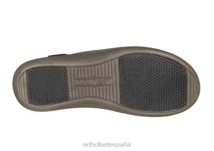 clio mujer Orthofeet 00DT29 marrón sandalias