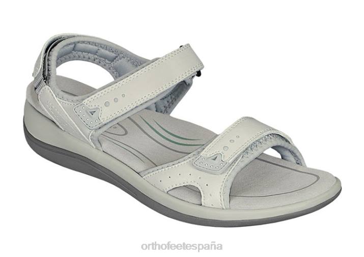 correa bidireccional malibu mujer Orthofeet 00DT18 hueso sandalias