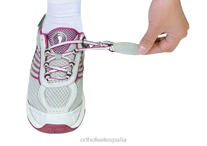 brío sin corbata mujer Orthofeet 00DT64 fucsia zapatillas