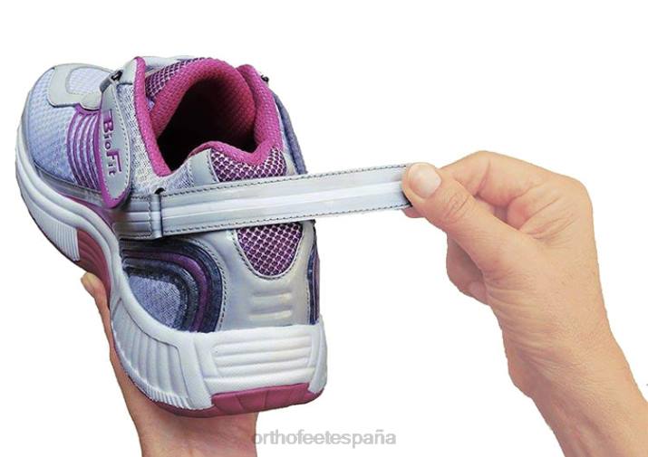 brío sin corbata mujer Orthofeet 00DT64 fucsia zapatillas