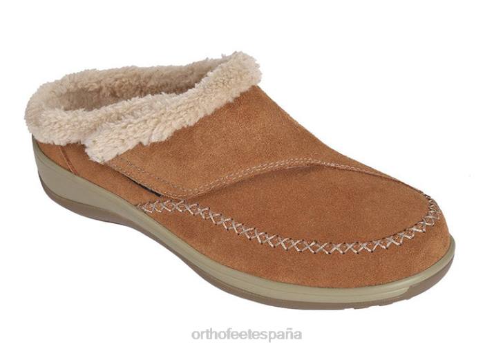 charlotte mujer Orthofeet 00DT115 marrón zapatillas