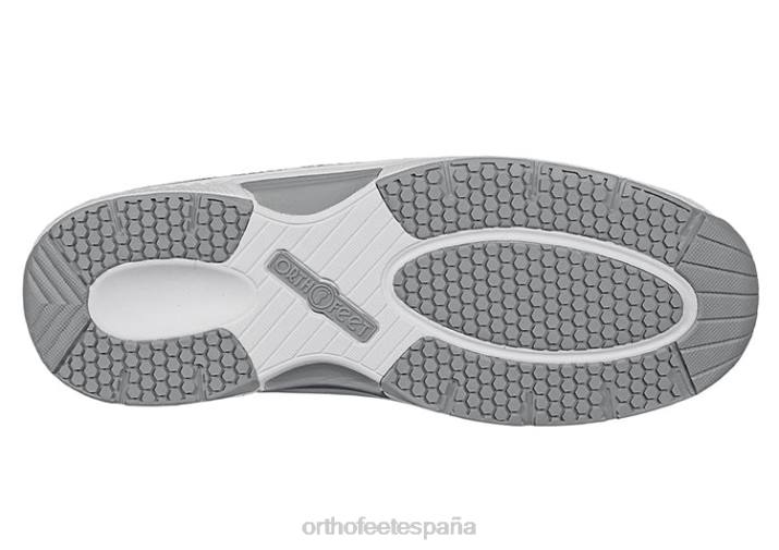 francis sin corbata mujer Orthofeet 00DT56 gris zapatillas