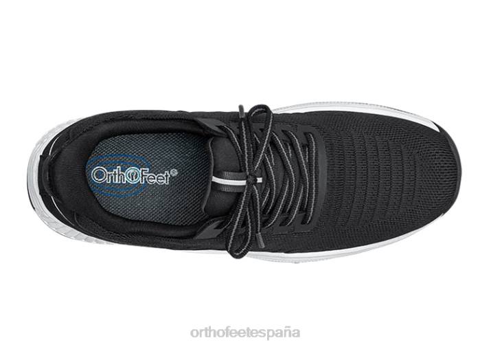 kita manos libres mujer Orthofeet 00DT42 negro zapatillas