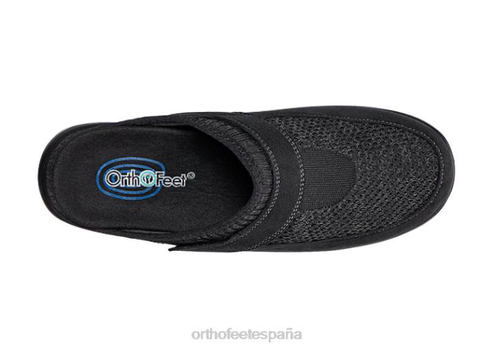 punto elástico louise mujer Orthofeet 00DT117 negro zapatillas