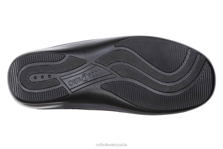 punto elástico louise mujer Orthofeet 00DT117 negro zapatillas