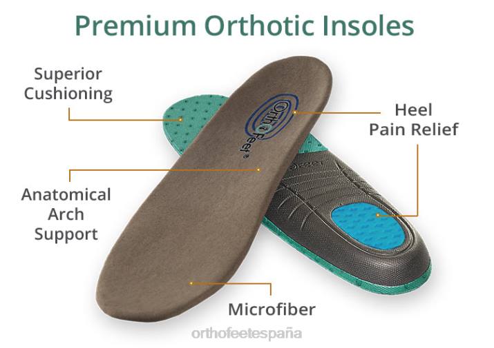 punto elástico louise mujer Orthofeet 00DT118 beige zapatillas