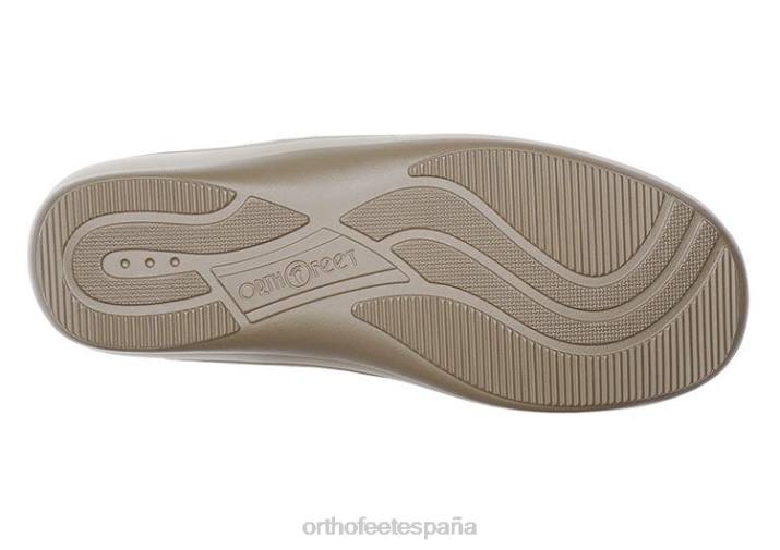 punto elástico louise mujer Orthofeet 00DT118 beige zapatillas