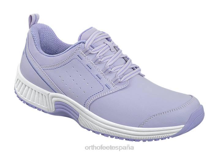 talya antideslizante mujer Orthofeet 00DT60 lavanda zapatos medicos
